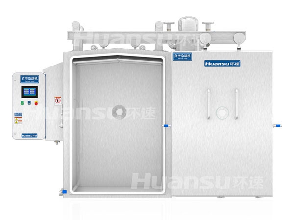真空預冷機，升級自動開關門控制圖片，節省人工